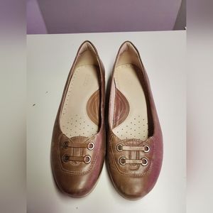 ECCO leather loafers